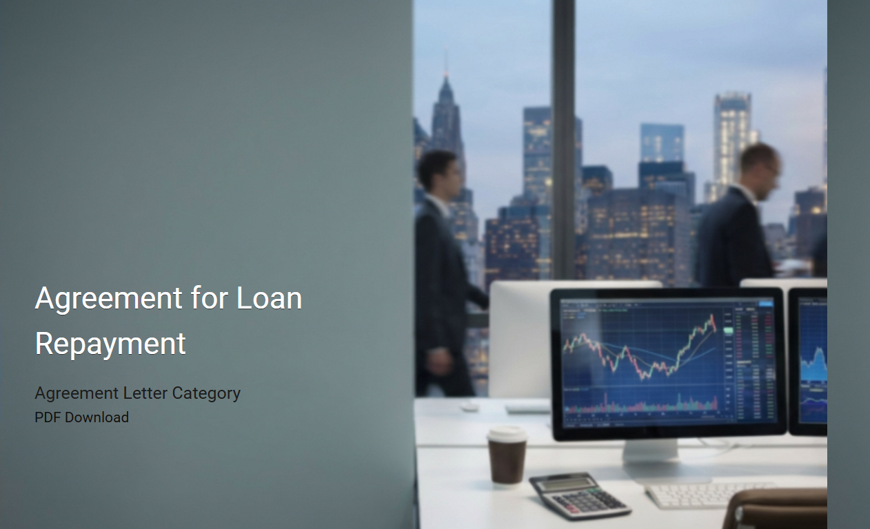 Agreement for Loan Repayment